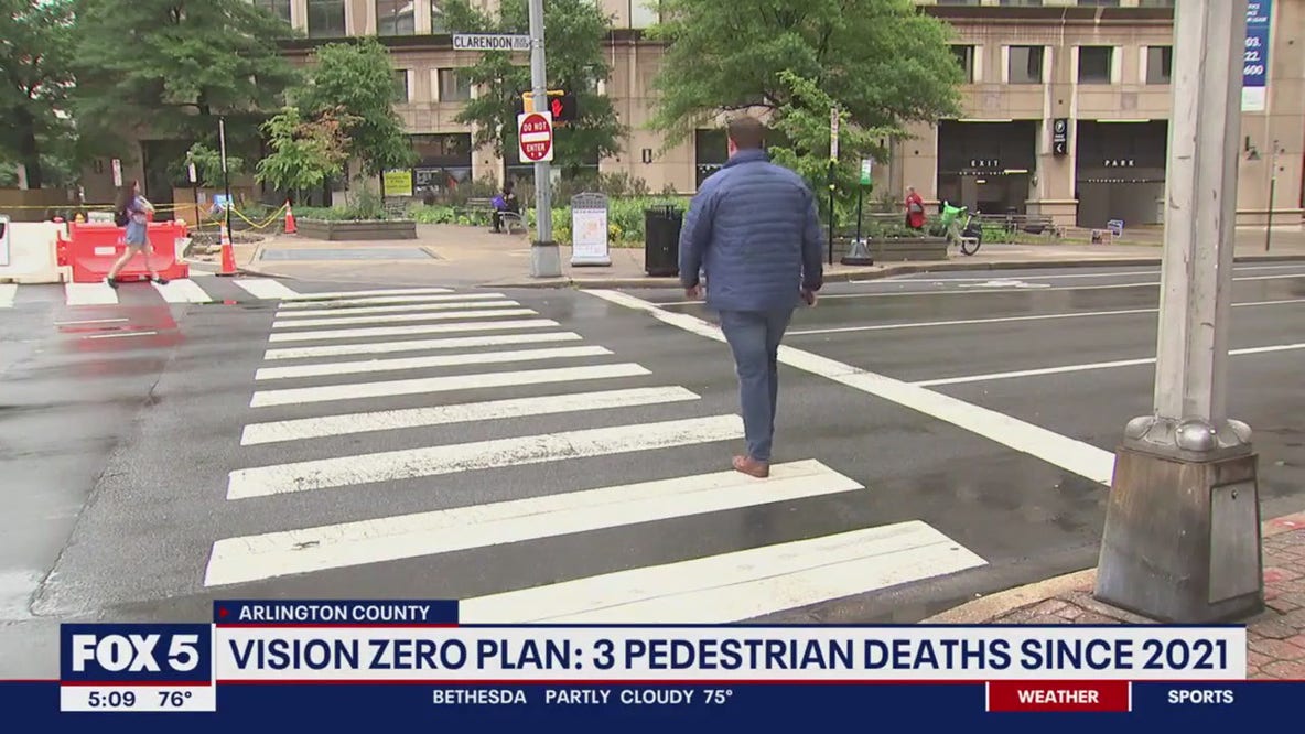 Arlington's Vision Zero Plan keeping pedestrians safe